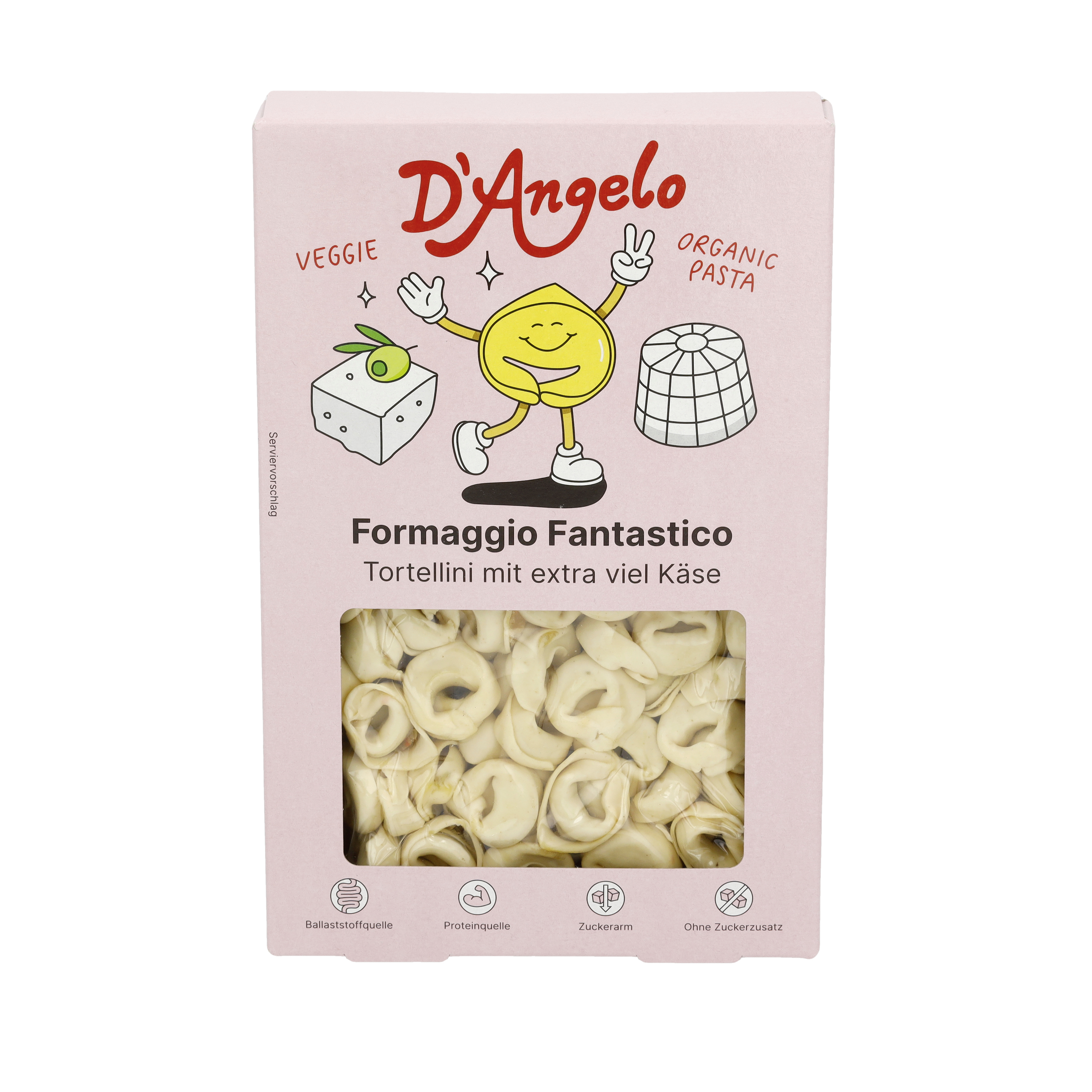 Tortellini mit Käse