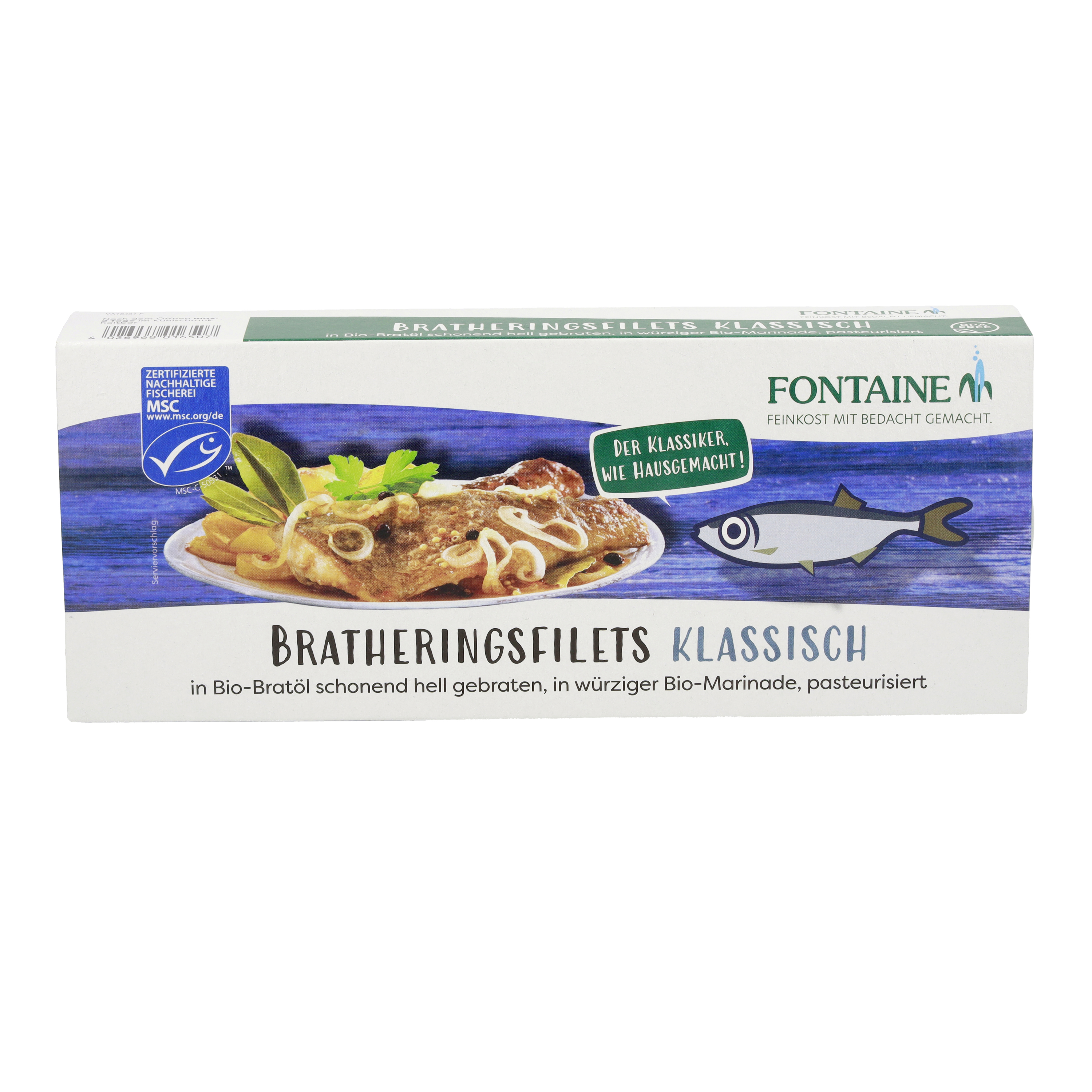 Brathering Filet in Marinade