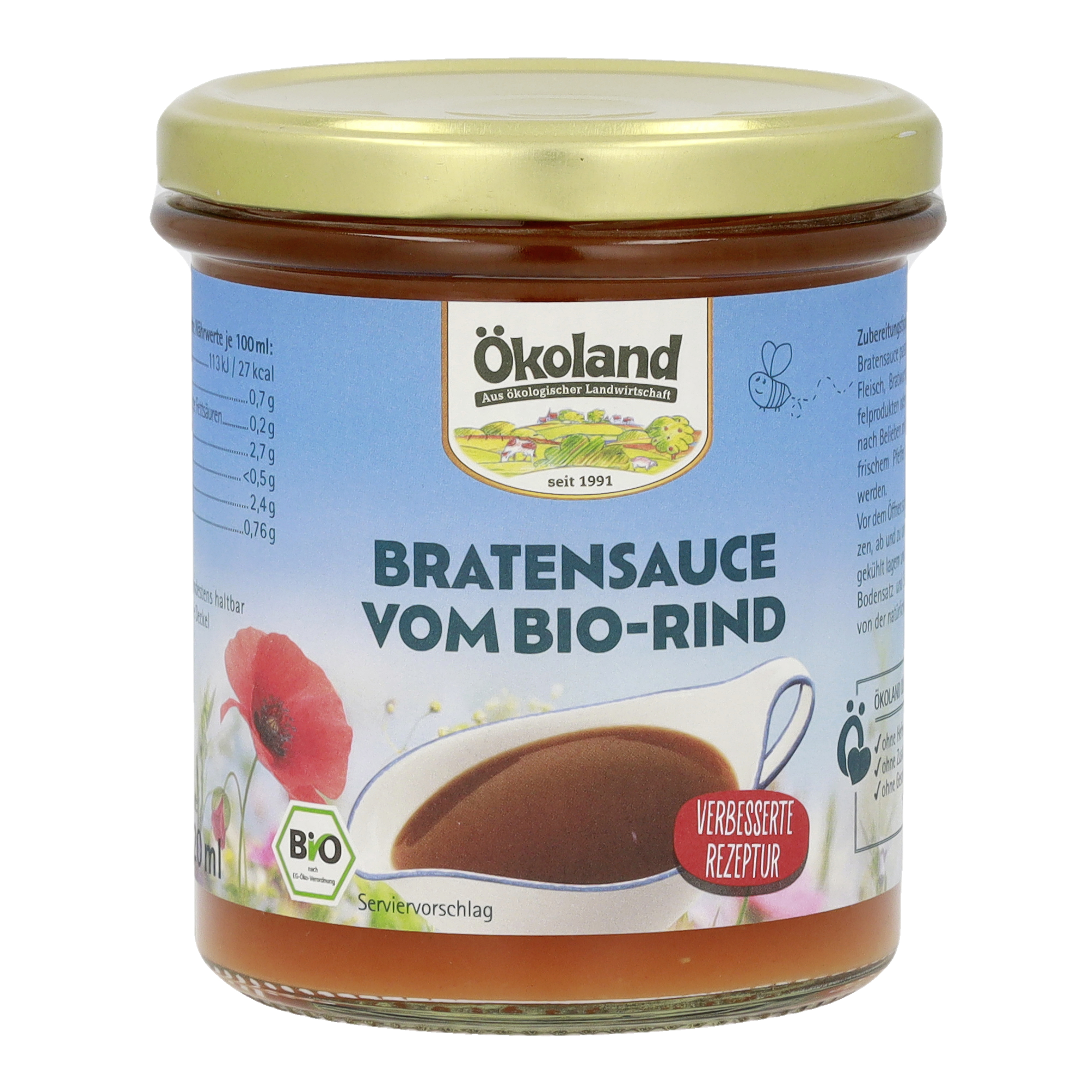 Bratensauce vom Bio-Rind