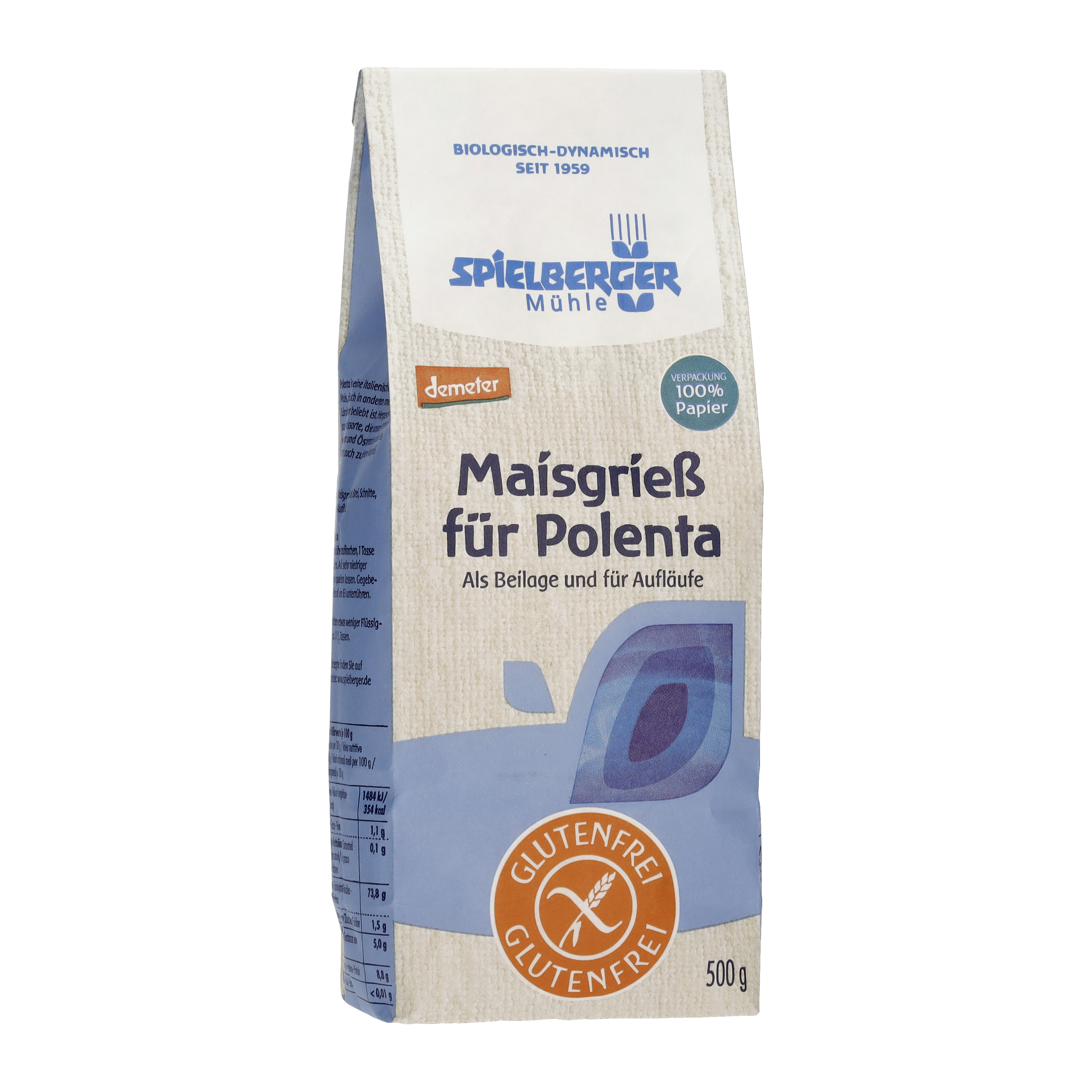 Maisgrieß für Polenta