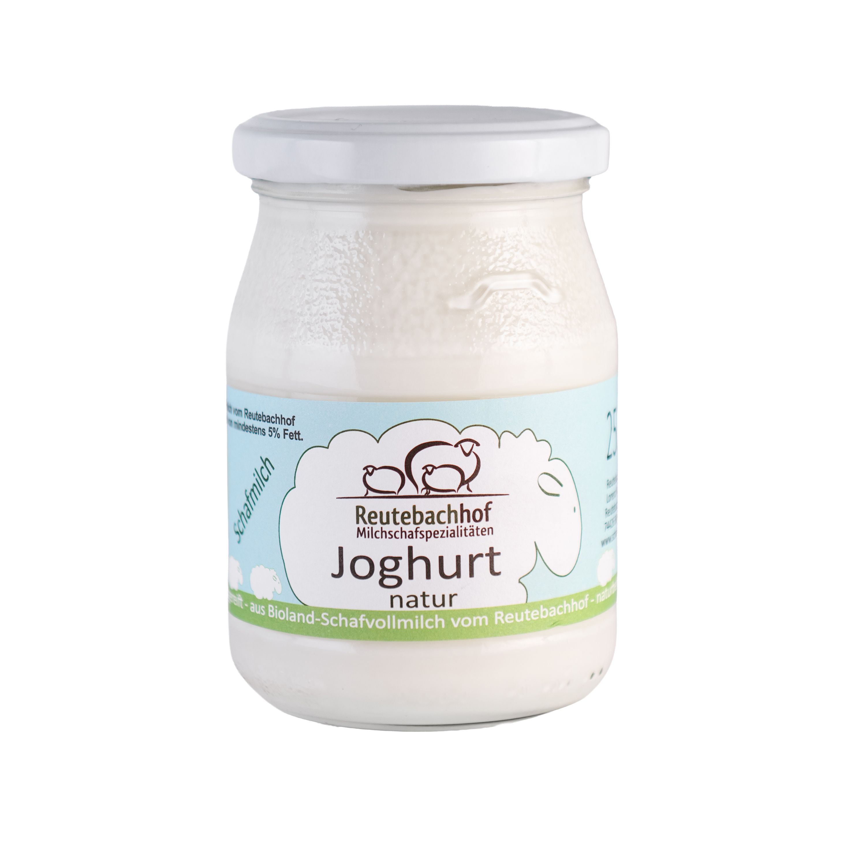 Schafmilchjoghurt Glas