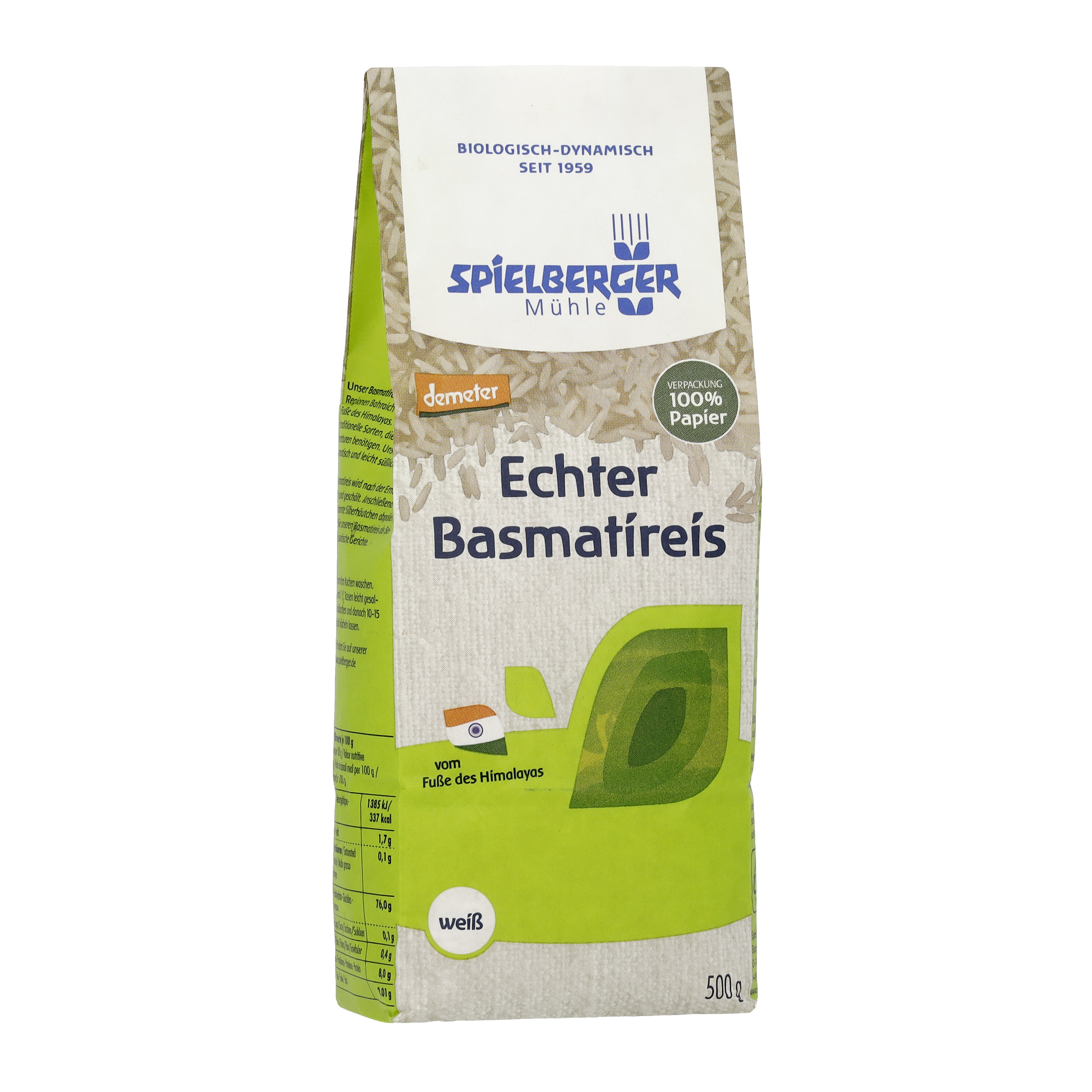 Basmati Reis weiß