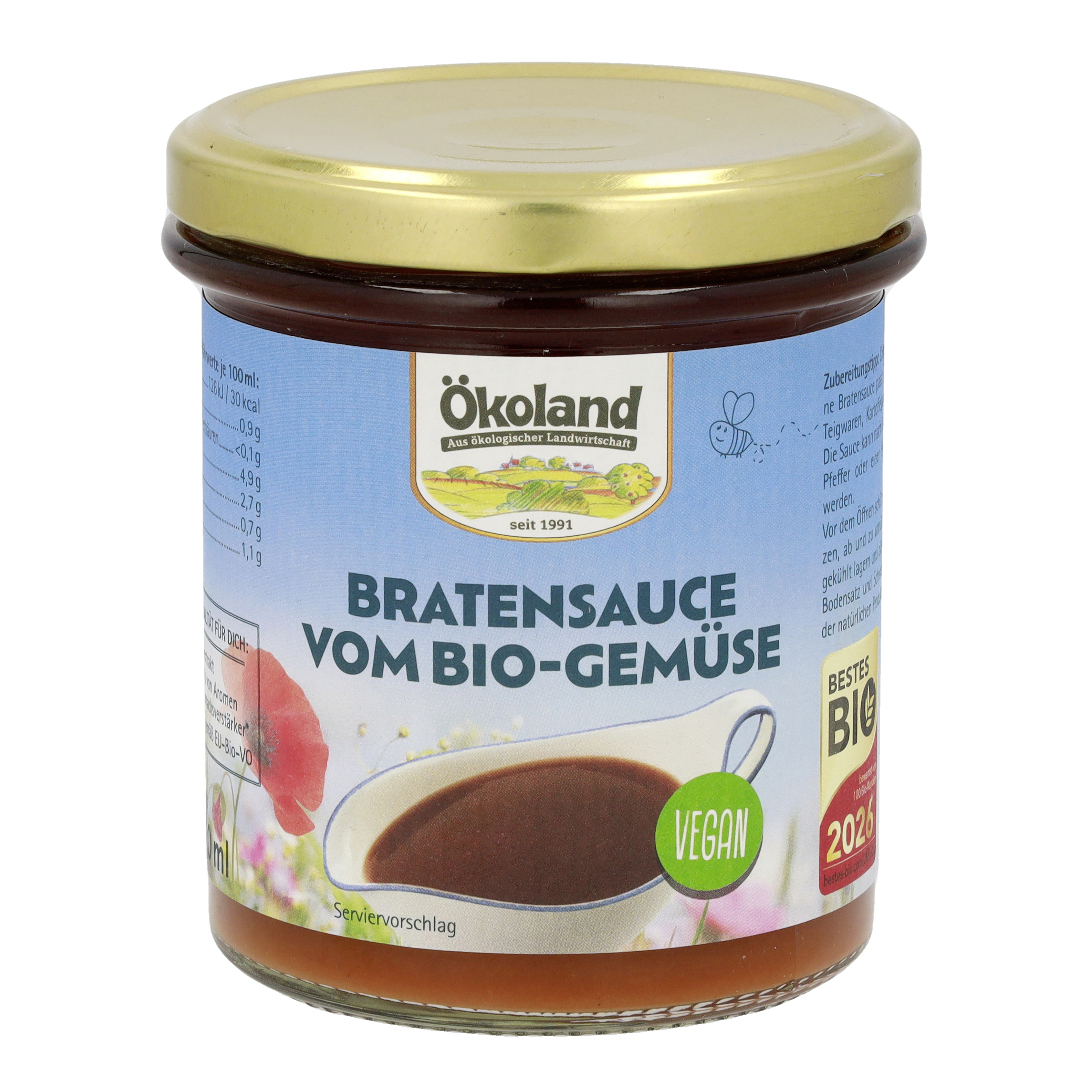 Bratensauce vom Bio-Gemüse